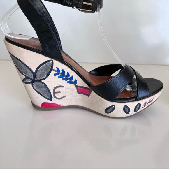 Colorful Wedge Sandals - Picture 11 of 15